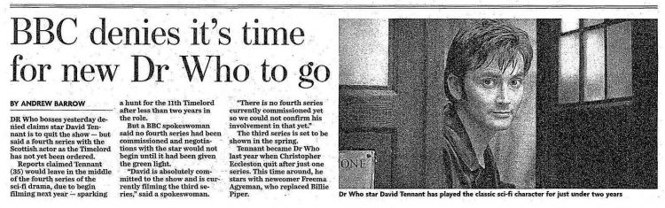 2006-12-29 Belfast Telegraph.jpg